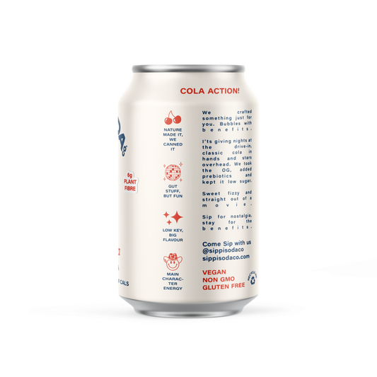 VINTAGE COLA PREBIOTIC SODA 12 PACK