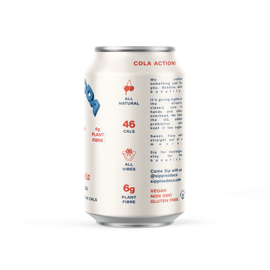 VINTAGE COLA PREBIOTIC SODA 16 PACK