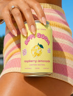 Raspberry Lemonade Prebiotic Soda | 16 Pack
