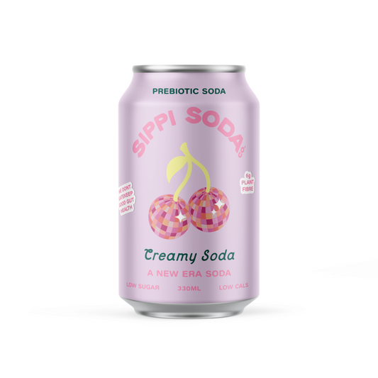 CREAMY SODA PREBIOTIC SODA 12 PACK