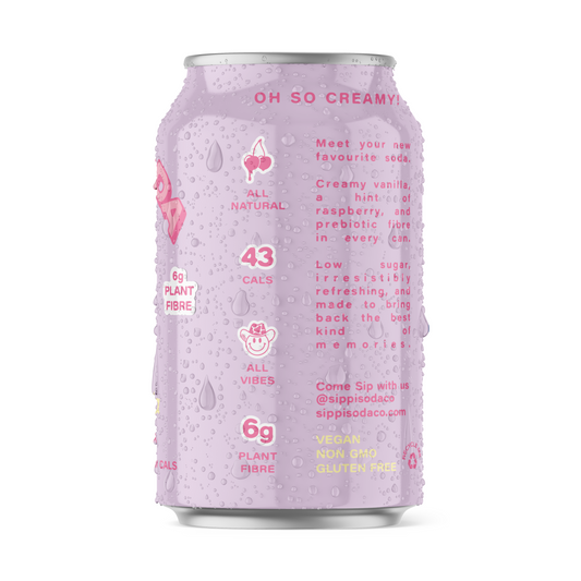 CREAMY SODA PREBIOTIC SODA 16 PACK