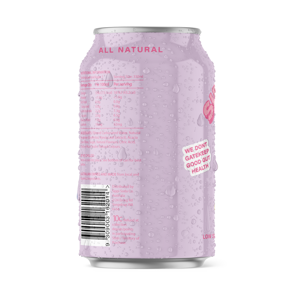 CREAMY SODA PREBIOTIC SODA 16 PACK