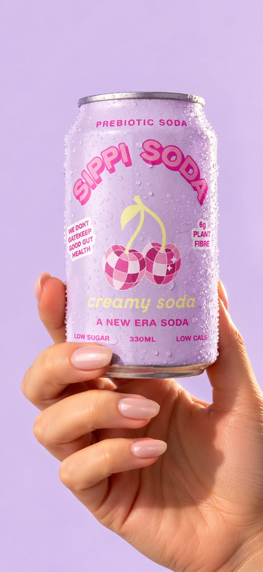 Creamy Soda Prebiotic Soda | 16 Pack