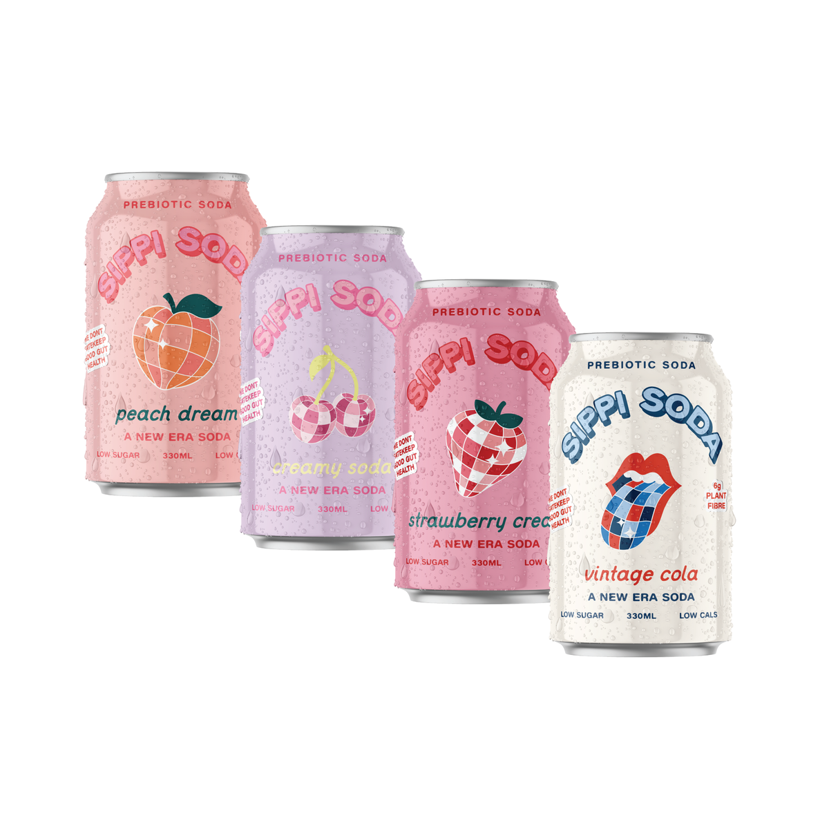 OG Mix Prebiotic Soda Variety Pack | 16 Cans