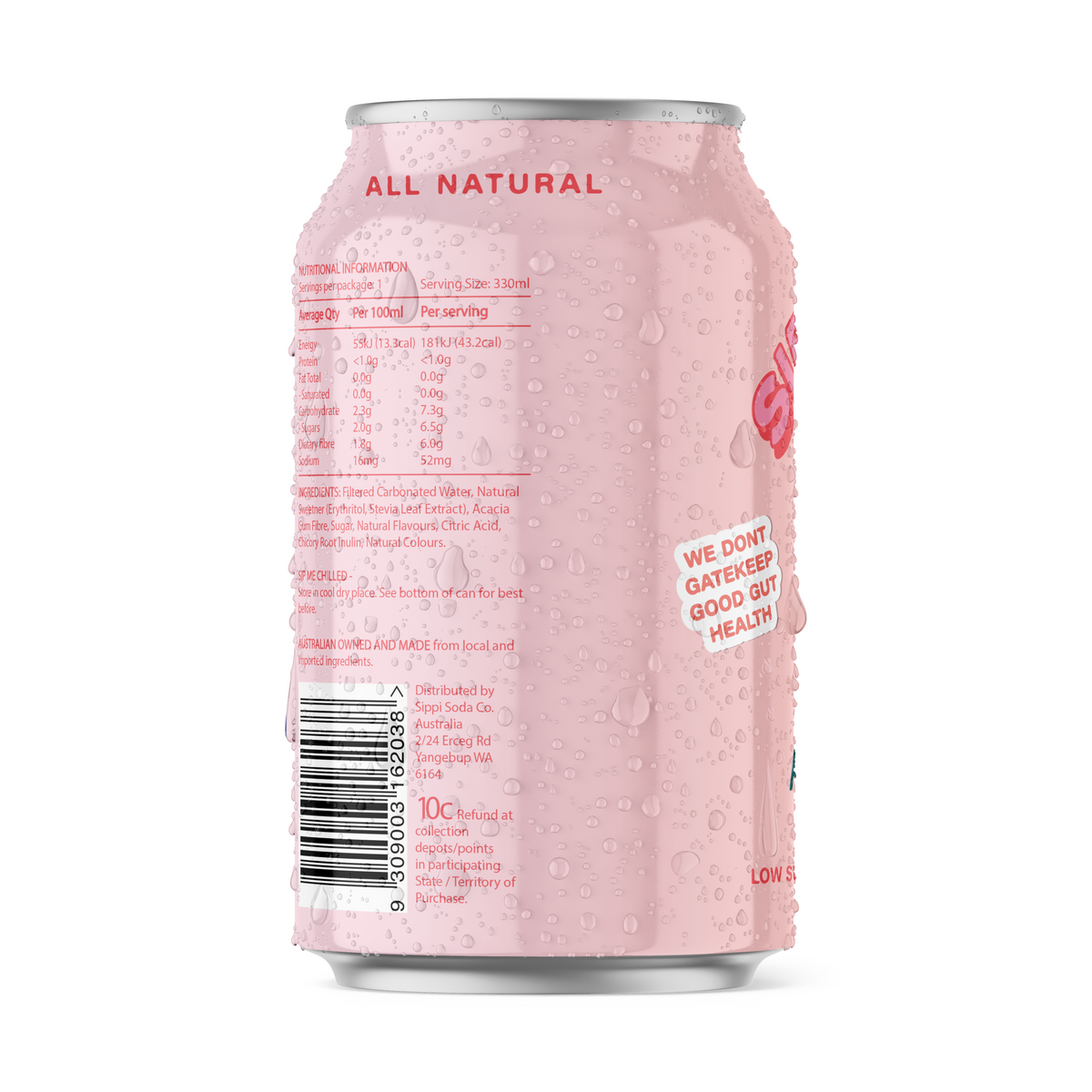 PEACH DREAM PREBIOTIC SODA 16 PACK